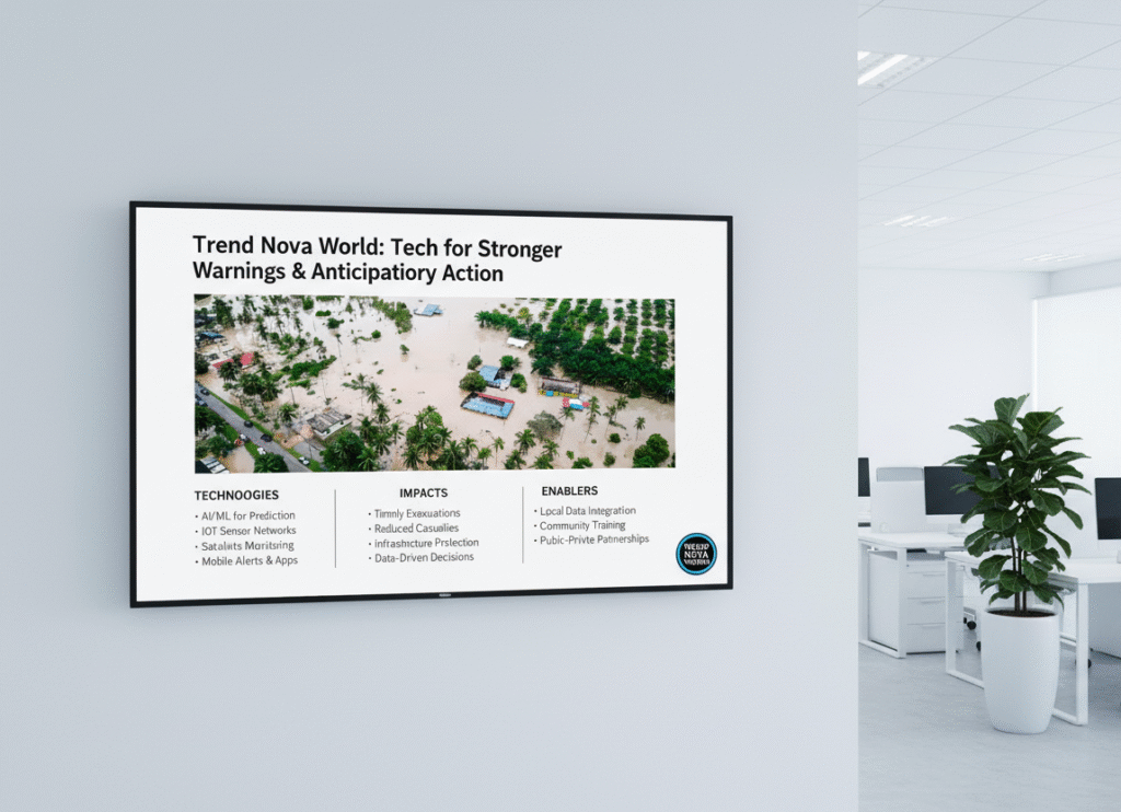 Tech for Stronger Early Warnings & Anticipatory Action