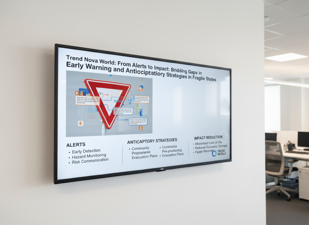 From Alerts to Impact: Bridging Gaps in Early Warning and Anticipatory Strategies in Fragile States