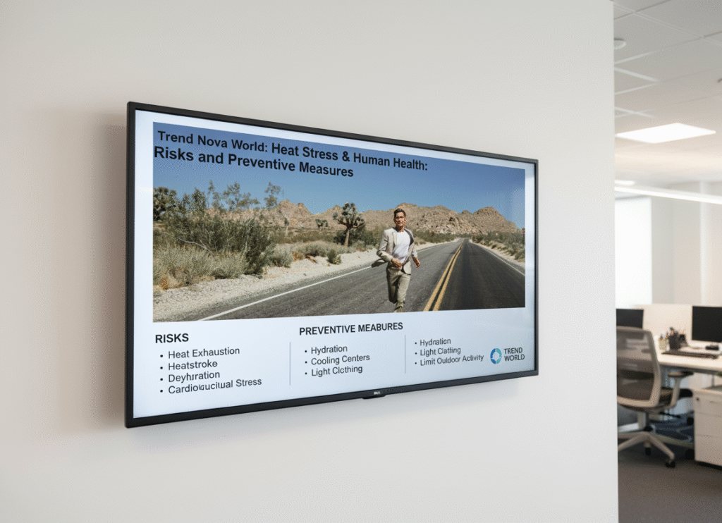 Heat Stress & Human Health: Risks and Preventive Measures